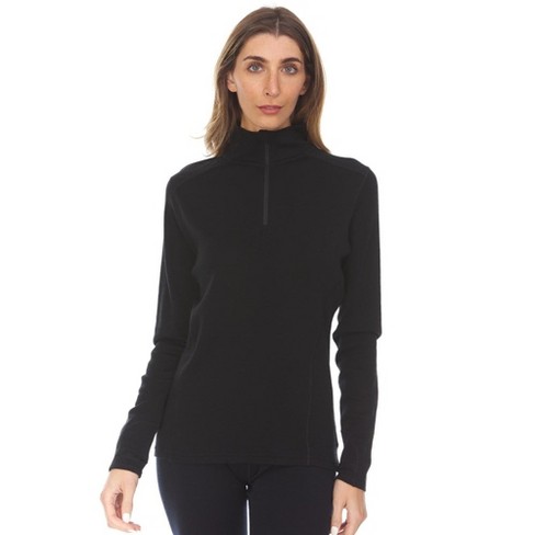 Minus33 Merino Wool Midweight - Sequoia Women's 1/4 Zip 100% Merino ...