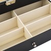 Eyeglasses Storage Case 12 Slot Sunglass Glasses Display Drawer Lockable Case Organizer - 4 of 4