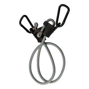 National Hardware Gray Adjustable Bungee Cord 60 in. L 2 pk - 1 of 1