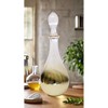 Classic Touch Wine Decanter with Gold Ombre Design, 10"H - 3 of 3