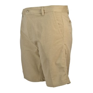 Burnside Men's Performance Stretch Cotton Blend Golf Shorts - 1 of 3
