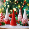 Bright Creations 12 Pack Foam Cones for Crafts, Trees, Holiday Decorations, Handmade Gnomes, Classroom Activities (White, 2.7 x 5.5 In) - 4 of 4