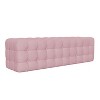 NicBex Modern 46.3" Velvet Bench Rectangular Footstool for Bedroom and Entryway - 4 of 4