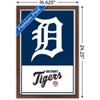Trends International MLB Detroit Tigers - Logo 22 Framed Wall Poster Prints - 3 of 4