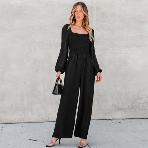 Xs store black jumpsuit