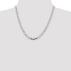 Black Bow Jewelry 5.7mm Sterling Silver Hollow Flat Anchor Chain Necklace - 2 of 4