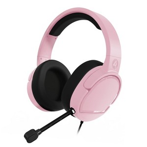 4Gamers Panther Blush - Over Ear Gaming Headset PS4/PS5, Xbox, Switch, PC with Flexible Mic, 3.5mm Jack, 1.5m Cable, Lightweight, Comfortable - 1 of 4