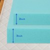 3 in. Gel Memory Foam Mattress Topper- Breathable & Supportive - 4 of 4