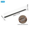 Unique Bargains Acrylic Magnetic Smooth L-Shaped Bedroom Kitchen Office Shelf Dividers 4 Pcs - 2 of 4