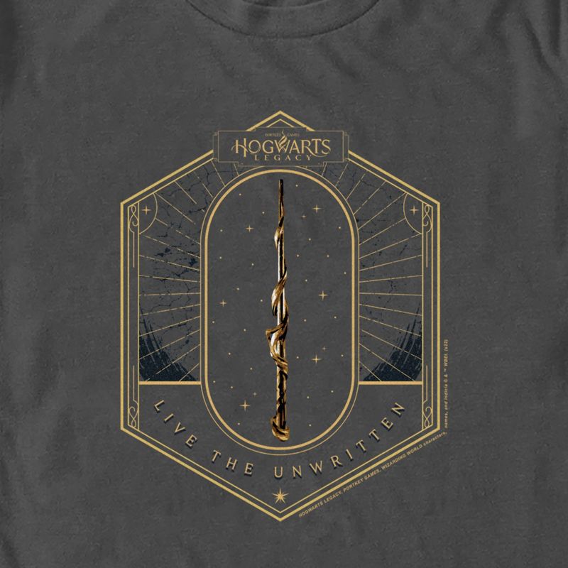 Men's Hogwarts Legacy Live the Unwritten T-Shirt, 2 of 6