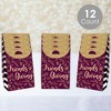 Big Dot of Happiness Elegant Thankful for Friends - Friendsgiving Thanksgiving Gift Favor Bags - Party Goodie Boxes - Set of 12 - 2 of 4