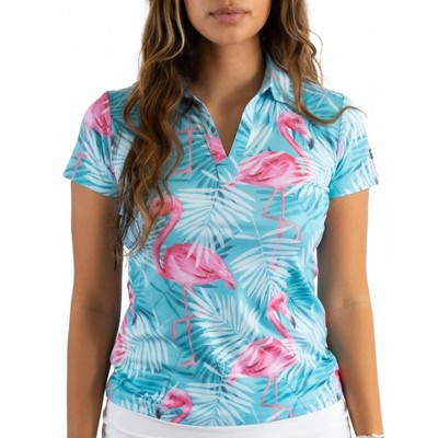 Women's Minty Mingo Golf Polo - Yatta Golf