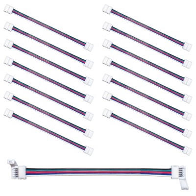 Armacost Lighting 5 Pin RGB+W LED Strip Light 6 in Tape to Tape Connector Light Accessory