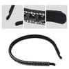 Unique Bargains Women's Rhinestone Faux Crystal Headbands Hair Accessories 0.47 Inch Wide 1 Pc - 3 of 4