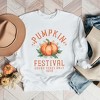 Simply Sage Market Women's Graphic Sweatshirt Pumpkin Gourd Vibes Only - 3 of 4