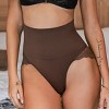 Women's Black High-Rise Lace Design Shapewear Bottoms - Cupshe - 2 of 4