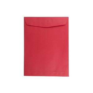 JAM Paper 9 x 12 Open End Catalog Colored Envelopes Red Recycled 25/Pack (80329a) 80329A - 1 of 4