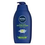 NIVEA Men Maximum Hydration Body Wash with Aloe Vera - Scented - 30 fl oz