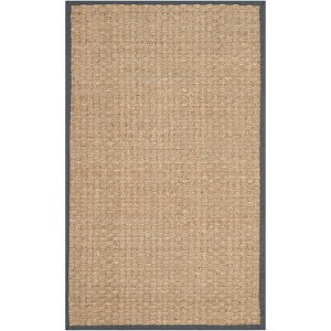 Natural Fiber Basket Weave  NF114 Power Loomed Indoor Rug - Safavieh - 1 of 4