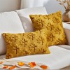 REGALWOVEN Maple Leaves Embroidery Soft Plush Throw Pillow Covers  1 Pc - 2 of 4