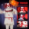 Karl Home Halloween Decoration Animatronics Talking Clown With Ballon Movable Arms - 3 of 4