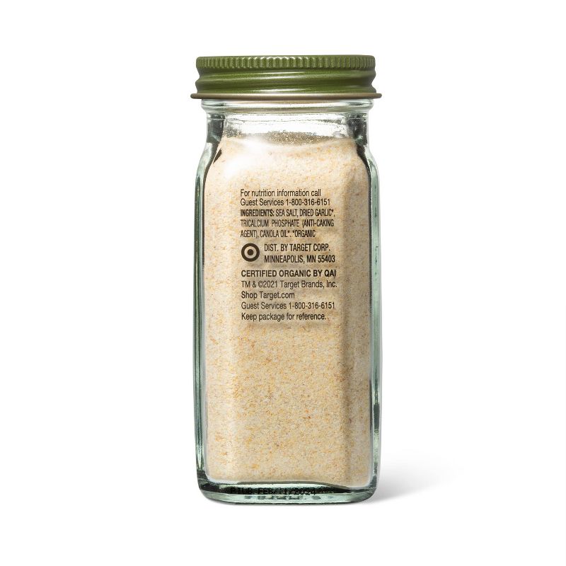 Organic Garlic Sea Salt - 3.4oz - Good &#38; Gather&#8482;, 3 of 4