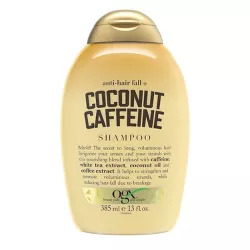 OGX Anti-Hair Fall + Coconut Caffeine Strengthening Shampoo with Coconut Oil - 13 fl oz