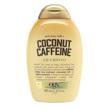 OGX Anti-Hair Fall + Coconut Caffeine Strengthening Shampoo with Coconut Oil - 13 fl oz