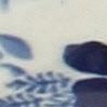 vintage blue daisy