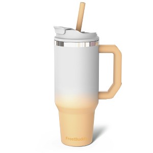 FrostBuddy Thicc Buddy Insulated Tumbler | Available in 40oz & 50oz Sizes | Stainless Steel + Chapstick Holder - 1 of 4