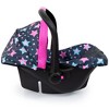 Bayer Design Dolls: Car Seat - Turquoise, Pink, Stars - Fits Dolls Up To 18" - 2 of 4