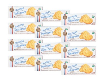 Natural Nectar Organic Palmiers Cookies - Case of 12/3.5 oz