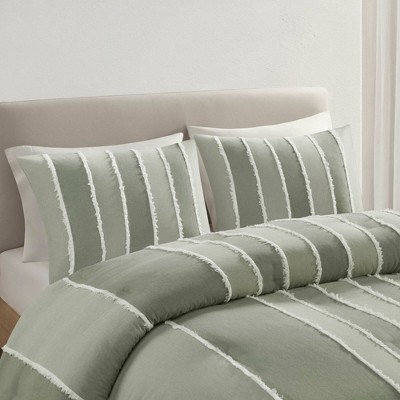 Sage Green Cotton Down Alternative Full Comforter Set