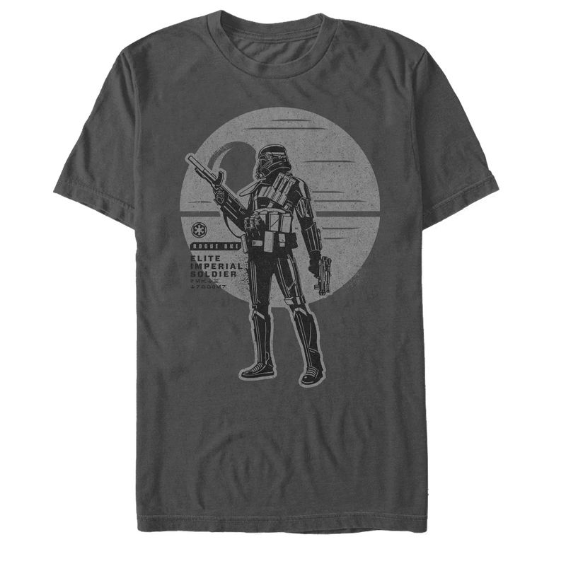 Men's Star Wars Rogue One Death Trooper Death Star Guard T-Shirt, 1 of 5
