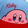 Kirby Peekaboo Blue Traditional Embroidered Logo Adjustable Hat for Men - 3 of 4