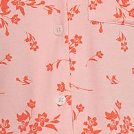 sunset coral snowdrop floral