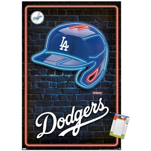 Dodgers Hello Kitty Poster