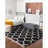 Unique Loom    Hygge Shag Trellis Area Rug - 3 of 4
