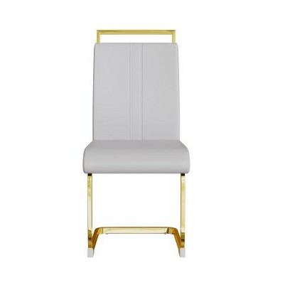 white & gold
