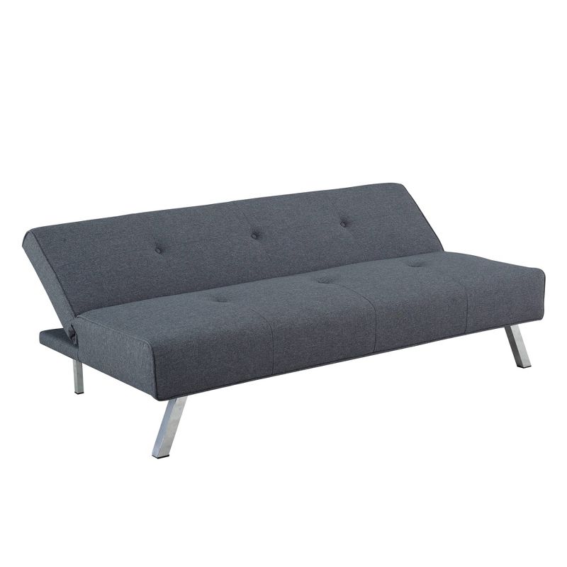 Sorenson Convertible Futon Sofa Bed Charcoal - Serta, 5 of 19