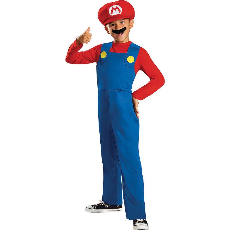 Boys' Classic Mario Jumpsuit, 1 of 3