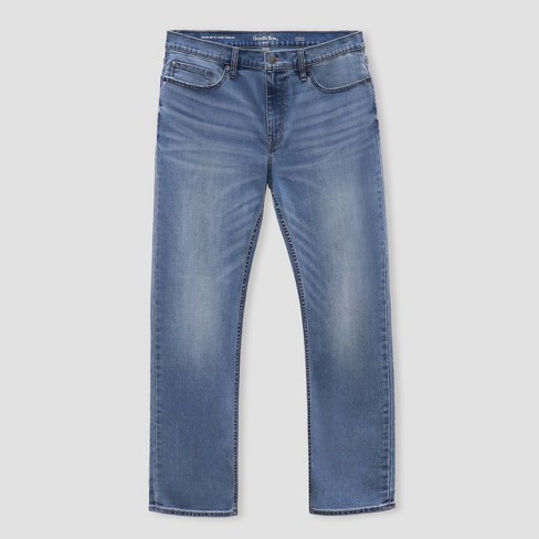 Men's Skinny Fit Jeans - Goodfellow & Co™ Dark Blue Denim 34x32
