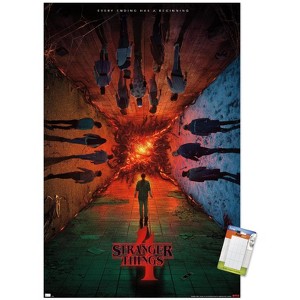 Trends International Netflix Stranger Things: Season 4 - Group Teaser One Sheet Unframed Wall Poster Prints - 1 of 4
