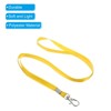 Unique Bargains Polyester Wear-resistant Lightweight ID Card Neck Lanyards with Hooks 20 Pcs - 3 of 4