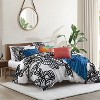 3pc King Wild Out Tufted Duvet Set - Rochelle Porter: Cotton Embroidered, Bohemian Style, OEKO-TEX Certified - 3 of 4