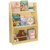 PDTEND 3-Tier Kids Book Shelf, Kids Book Rack, Toddler Decorative Bookshelf, MDF Material - 2 of 4