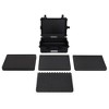 vidaXL Portable Flight Case Black 20.5 in.x15.7 in.x7.5 in. PP - 2 of 4