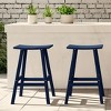 WestinTrends Outdoor Patio Adirondack Counter Height Stool Chair - 2 of 4