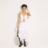 Women's Ribbed Lace Trim Crop Top - Wild Fable™ - 4 of 4