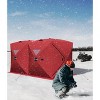 Portable Ice Fishing Tent - Spacious 3 to 4 Person Pop-Up Ice Shack for Winter Fishing - Durable and Weather Resistant - 2 of 4